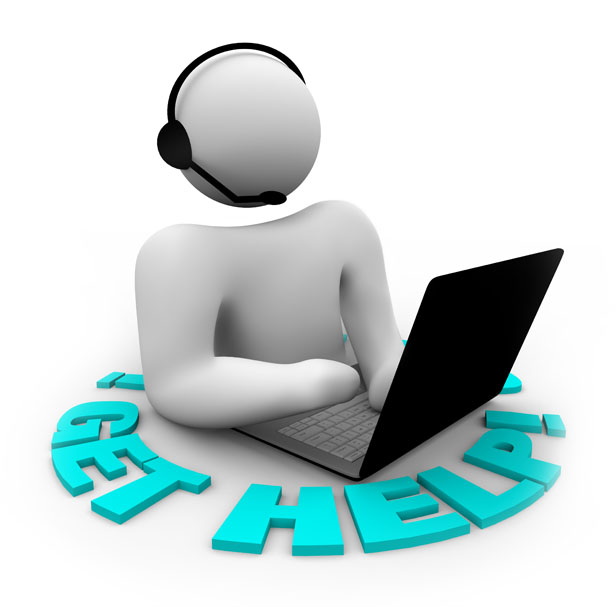 Get Help - Customer Support Person